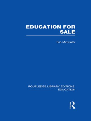 cover image of Education for Sale